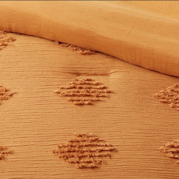 Threshold Orange Quilted Bedding Set - Picture 5 of 8